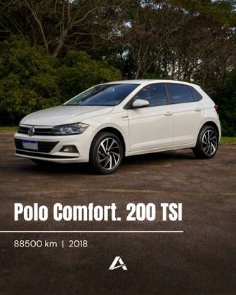 VOLKSWAGEN POLO 1.0 200 TSI COMFORTLINE AUTOMÁTICO